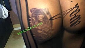 Rock and Sex Thrill Horny Ebony Teen in Homemade Hardcore Sucking!