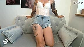 Camgirls teen 18+ ass - nina. European German model shows sexy ass in amateur display with teasing poses.