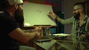 Why join this hardcore fuck fest with a perfect Latina and two bearded guys pounding her?