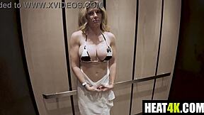 pregnant in paradise with luke longly and cory chase, diving into that big ass blowjob and hardcore pov taboo action