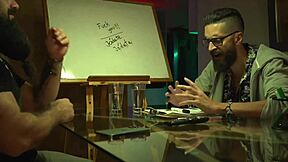 Why join this hardcore fuck fest with a perfect Latina and two bearded guys pounding her?