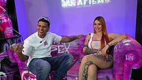 Amateur Colombian Redhead Teen With Big Natural Tits Big Ass Horny Dirty Talk Shows Off Huge Attributes In Homemade Video