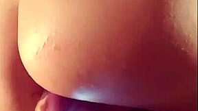 Raw Hot teen 18+ Tess masturbates with toys showing big ass and tits.