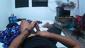 WOW, THIS BRAZILIAN MATURE SLUT IN LINGERIE TAKES DOGGYSTYLE FROM HER STEPSON!