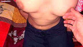 18 year old Indian virgin rides to creampie in homemade video