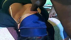 personal horny desi girl deepthroats boyfriend big black cock with cum in mouth