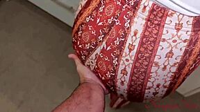 My curvy cleaner lady takes doggystyle creampie without protesting for extra tip