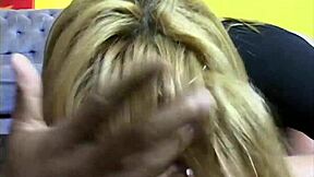 blonde amateur brazilian teen gives handjob and anal assfucking in hardcore sex with orgasm