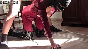 Milf Catsuit Blowjob and Rough Fuck Compilation