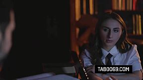 Pervert Priest Takes Virgin Teen Penelope Kay's Ass in Rough Doggystyle and Cowgirl Action!