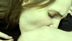 She Sucks off First Guy Met at Nightclub with Cute Dirty POV Facial Cumshot