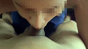 Indian ex girlfriend gives deep passionate blowjob homemade