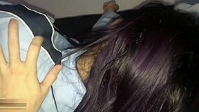 i felt excited as latina hermanastra forgot panties for blowjob doggystyle creampie