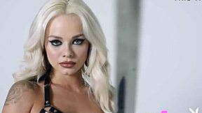 Cute Petite Blonde Teen Model Elsa Jean Gets Clothes Ripped for Rough Fucking