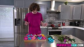 Pornstar Milf Blowjob and Fucking Stepson in Taboo Old and Young Sex