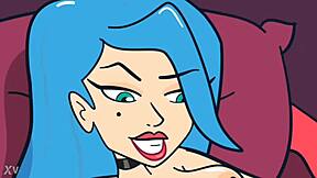 Oh wow, this Brazilian teen 18+ is fingering her squirting pussy in her room like a wild hentai anime star!