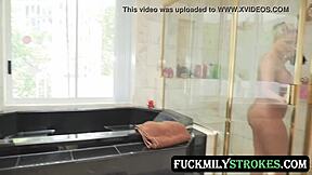 Blonde Teen Blair Williams Gets Spanked And Ridden By Father In Law In Bedroom Bathroom Fuck Scenes