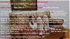 Oh man, lovely shy brunette Hazel OConnor moans during her first anal try