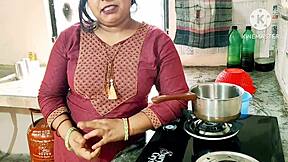 Horny Indian desi bhabhi takes big cock in rough interracial doggystyle fucking with mature hardcore action.