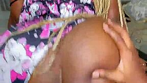 horny neighbor tricks husband with rough pov sex from neighbor. she rides cowgirl and takes creampie in missionary.