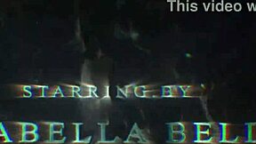 Skinny Isabella Bell gets her first interracial DAP with huge cocks