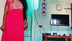 hey, check this tamil college girl stripping in her coed dorm 😏📚