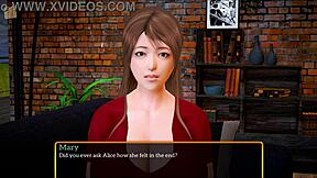 blonde milf's big ass takes monster cock in family game