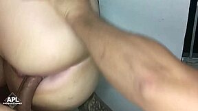 this amateur homemade video continues with the new horny latina slut getting deepthroated and fucked doggystyle until a creampie fills her pussy