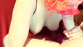 my horny maid's bored in quarantine wanna see her suck these tits and cock? 🔥😈