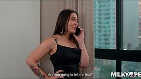 my lover tempts me away from my wife with ass fucking and anal creampie orgasm on valentines day