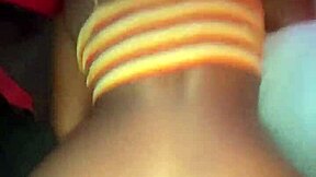 Creampie quickie with petite ebony before roommate returns 😏