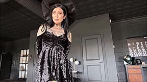 I mean, like, my freaky goth step sis dragged me to that wild Halloween party...