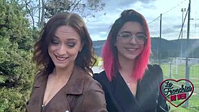 Jade and Leila handle two hung French guys