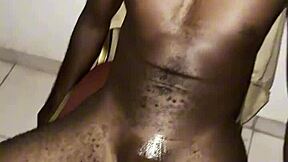 slipping my big dick into that tight new sex toy pussy slowly