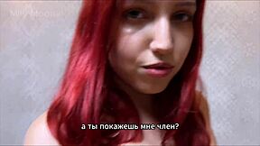 Accidental Creampie in Big Ass Redhead Stranger on First Date POV!