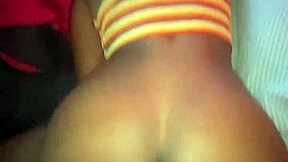 Creampie quickie with petite ebony before roommate returns 😏