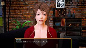 blonde milf's big ass takes monster cock in family game