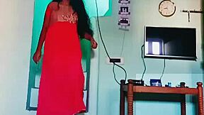 hey, check this tamil college girl stripping in her coed dorm 😏📚