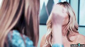 oh gosh, i-i'm so reluctant but tasha reign's getting offered to this angry boss for some intense muff diving