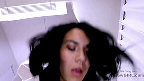 brunette model fucked hard during her casting couch audition interview