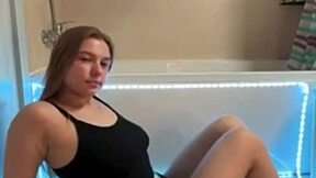 stepbro games while horny teen fingers wet pussy nearby