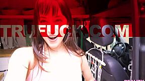 why sneak petite lana smalls for taboo road sex with juan el caballo loco?