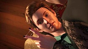 FUCK YES! Freaky milf fingers and sucks young guy's big tits domination game!