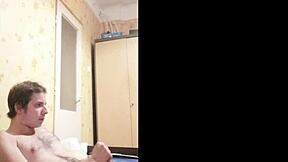 Gergely Molnar Masturbates Watching Bedroom Porn