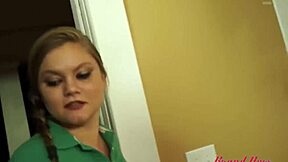 lauren and pixie rim cock then swallow hot cum?