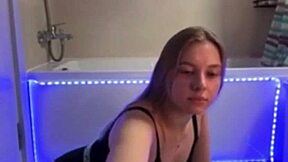 stepbro games while horny teen fingers wet pussy nearby