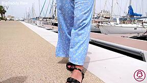 pretty aurora paoli's tight ass takes first bbc in casting surprise