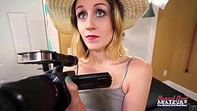 lauren and pixie rim cock then swallow hot cum?