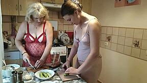 wanna see bisexual milf kiss naked teen's perfect ass pussy?