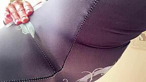 halloween costume try-on turns into squirting pussy orgasm frenzy!